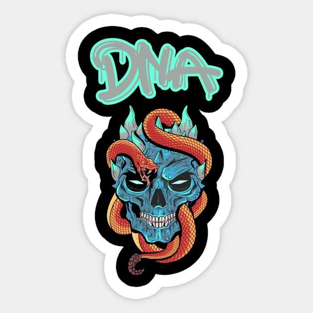 DNA #119 Sticker by DNA Tees